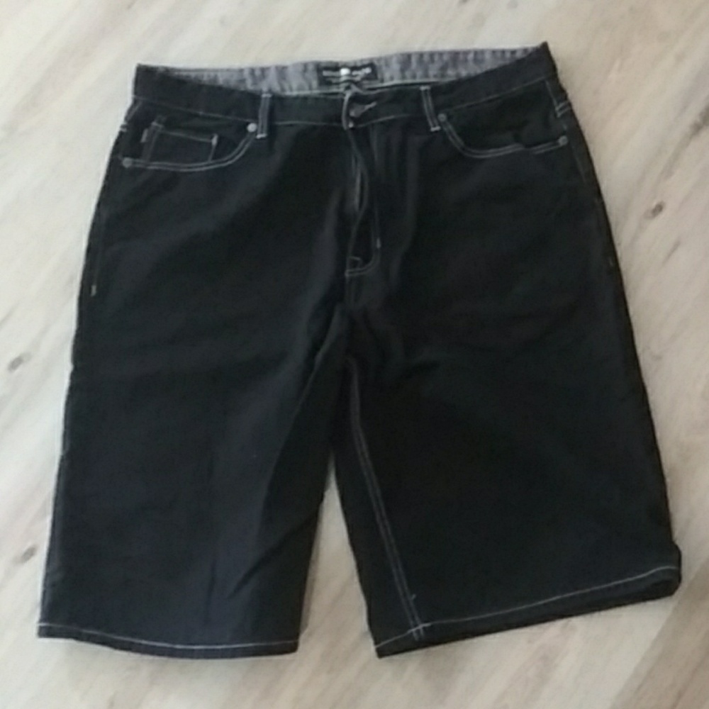 Ecko Unltd Black Denim shorts